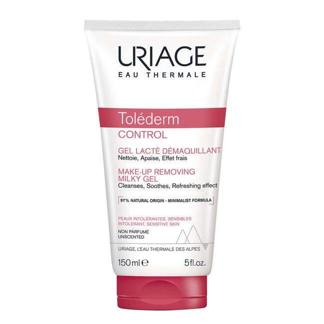 URIAGE Tolederm Control Make-Up Removing Milky Gel mleczny żel do demakijażu 150ml