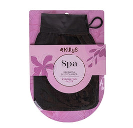 KillyS Spa Exfoliating Glove złuszczająca rękawica do peelingu ciała Czarna