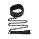 Whipsmart Diamond Collar And Leash obroża ze smyczą Black