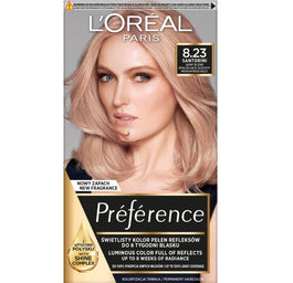 L'Oreal Paris Preference farba do włosów 8.23 Medium Rose Gold