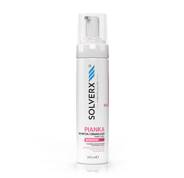 SOLVERX Sensitive Skin for Women pianka do mycia i demakijażu skóra wrażliwa i naczyniowa 200ml