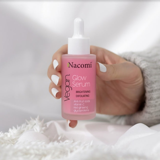 Nacomi Vegan Glow Serum serum rozjaśniająco złuszczające 40ml