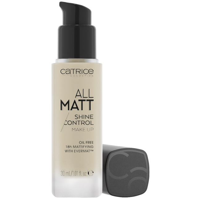 Catrice All Matt Shine Control Make Up podkład matujący 010 N Neutral Light Beige 30ml