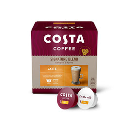 COSTA COFFEE Signature Blend Latte kawa w kapsułkach 16szt.
