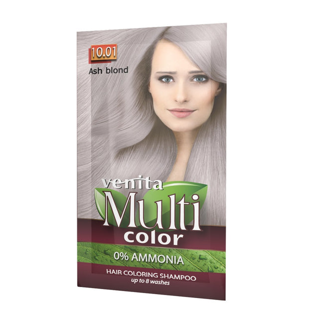Venita MultiColor szampon koloryzujący 10.01 Popielaty Blond 40g