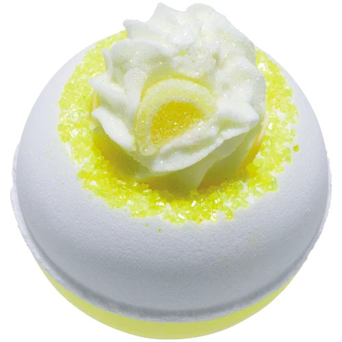 Bomb Cosmetics Lemon Da Vida Loca Bath Blaster musująca kula do kąpieli 160g