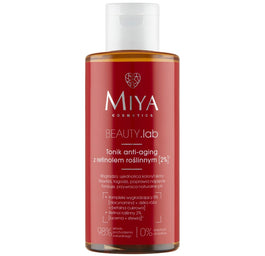 Miya Cosmetics BEAUTY.lab tonik anti-aging z retinolem roślinnym 2% 150ml