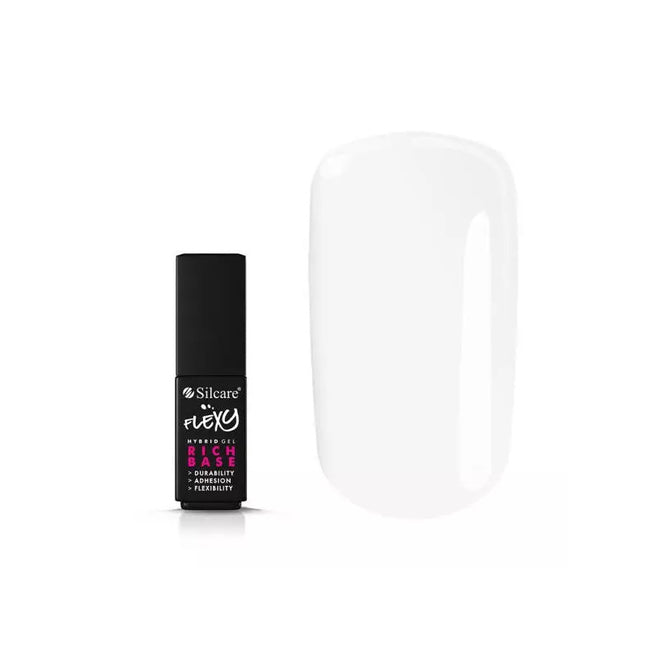 Silcare Flexy Hybrid Gel Keratin & Vitamins Rich Base bezbarwna baza pod lakier hybrydowy 4.5g