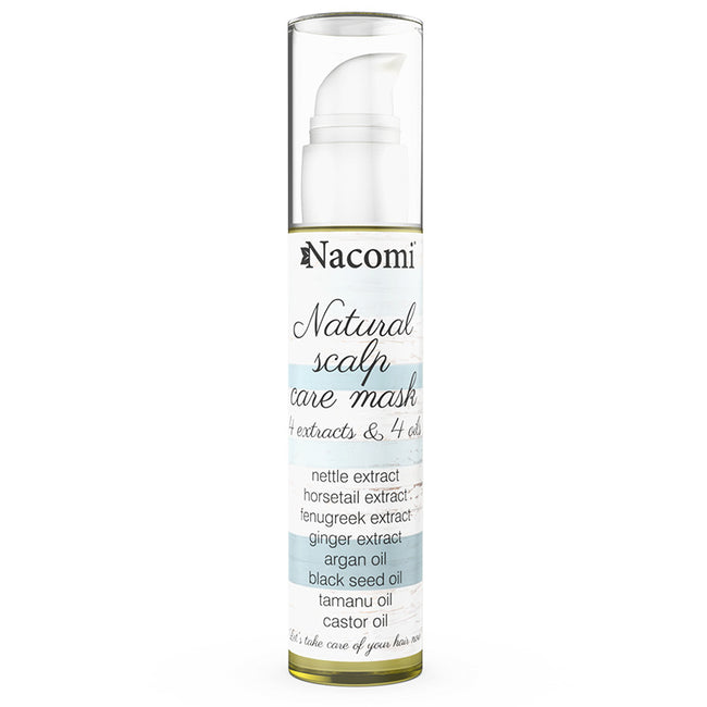 Nacomi Natural Scalp Care Mask naturalna maska do pielęgnacji skóry głowy 50ml