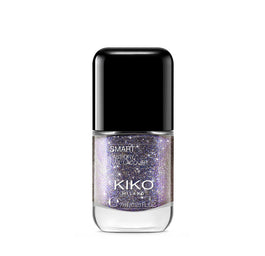 KIKO Milano Smart Nail Lacquer Biodegradable Glitter Edition szybkoschnący lakier do paznokci z biodegradowalnym brokatem 315 Purple Blossom 7ml