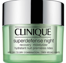 Clinique Superdefense™ Night Recovery Moisturizer regenerujący krem na noc do cery suchej i mieszanej 50ml