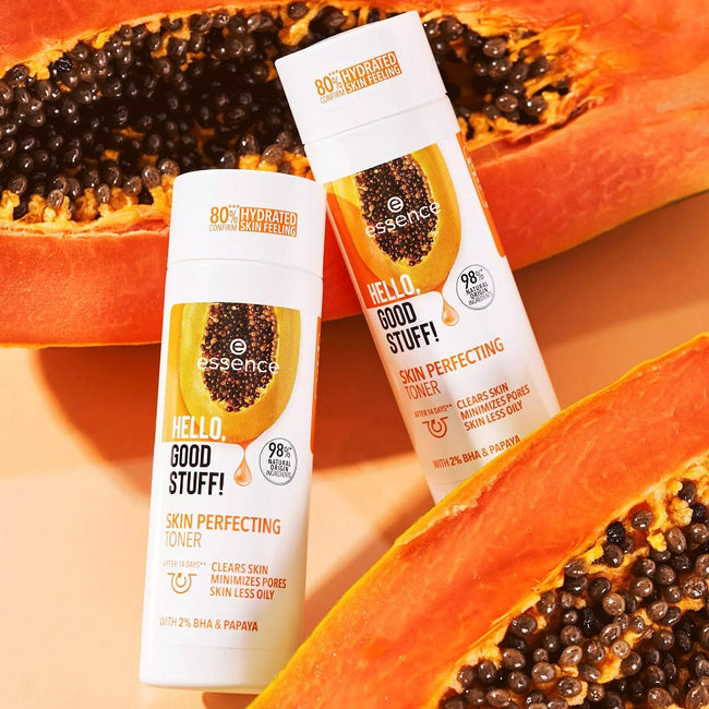 Essence Hello Good Stuff! Skin Perfecting Toner nawilżający tonik minimalizujący pory 100ml