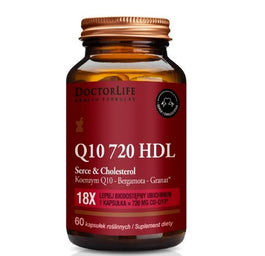 Doctor Life Q10 720 HDL Serce & Cholesterol suplement diety 60 kapsułek