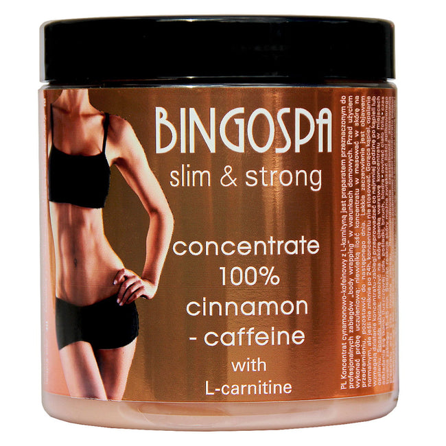 BingoSpa Slim & Strong koncentrat 100% cynamonowo-kofeinowy z L-karnityną 250g