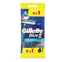 Gillette Blue II Plus jednorazowe maszynki do golenia dla mężczyzn 6szt