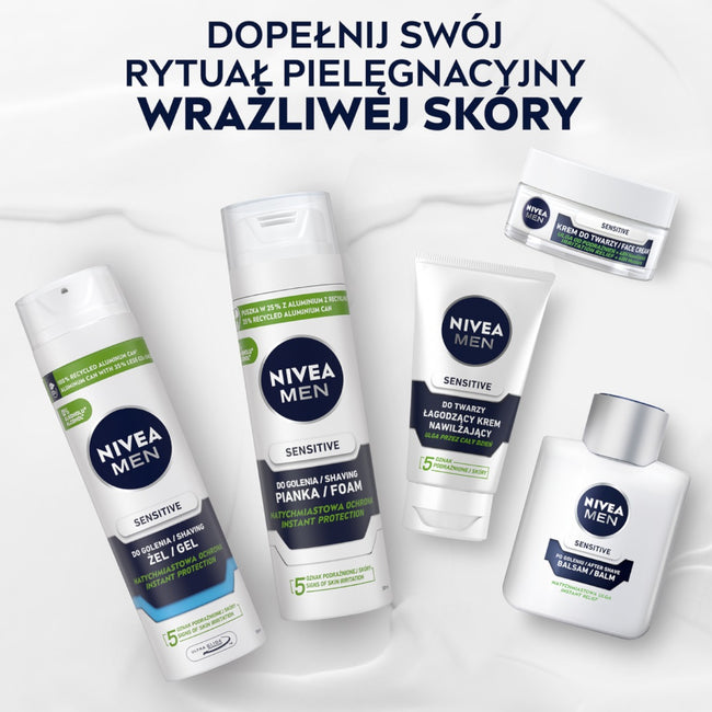 Nivea Men Sensitive łagodzący żel do golenia 200ml