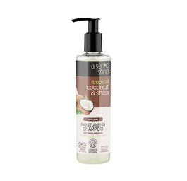 Organic Shop Natural Moisturising Shampoo nawilżający szampon do włosów Coconut & Shea 280ml