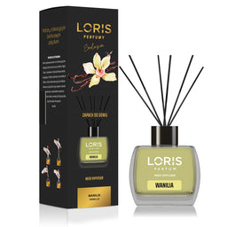 LORIS Reed Diffuser dyfuzor zapachowy z patyczkami Wanilia 120ml