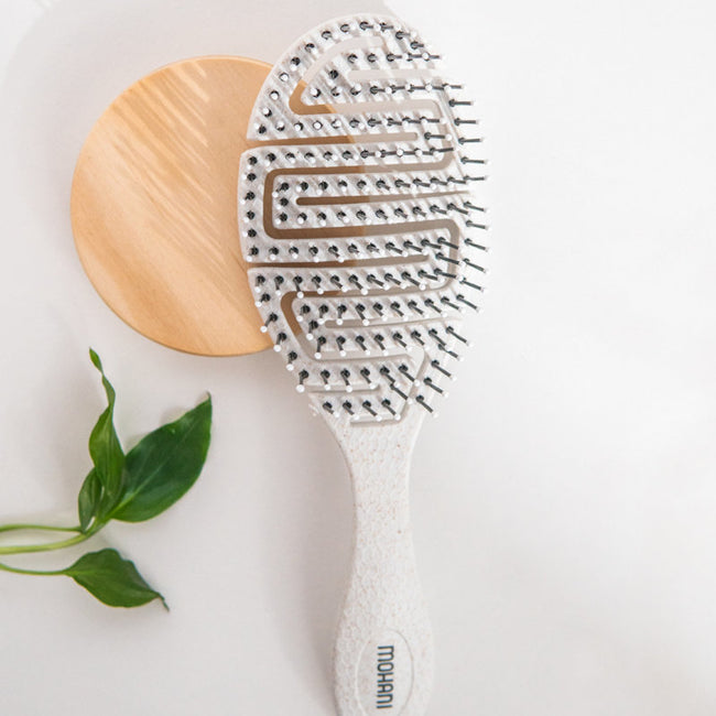 Mohani Biodegradable Hair Brush biodegradowalna szczotka do łatwego rozczesywania włosów