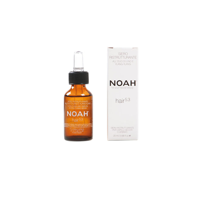 Noah For Your Natural Beauty Restructuring Serum 5.3 serum restrukturyzujące do włosów Linseed Oil & Ylang-Ylang 20ml