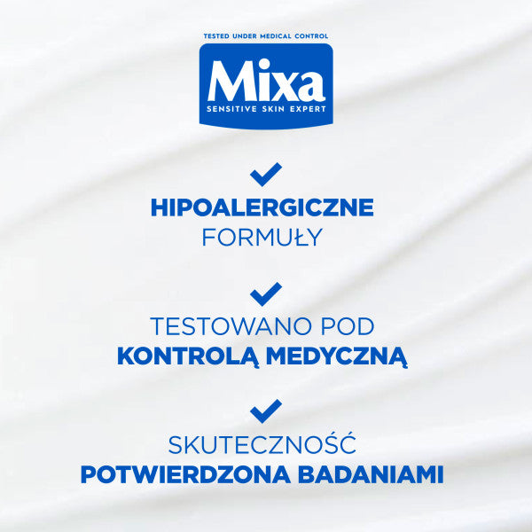 MIXA Urea Cica Repair+ regenerujący krem do twarzy dłoni i ciała 400ml