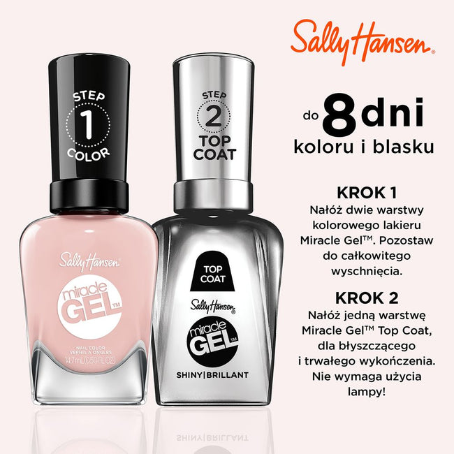 Sally Hansen Miracle Gel żelowy lakier do paznokci 248 Once Chiffon a Time 14.7ml