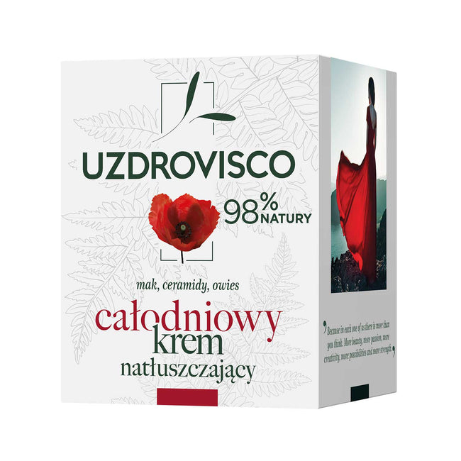 UZDROVISCO Mak całodniowy krem natłuszczający 50ml