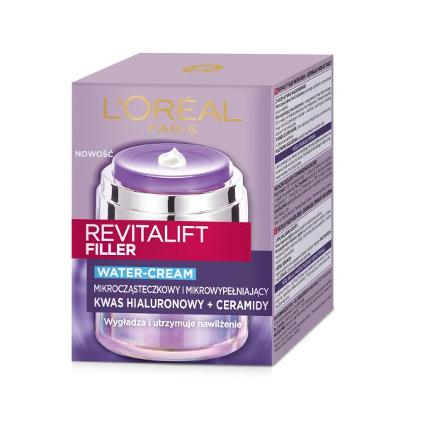 L'Oreal Paris Revitalift Filler Water-Cream ujędrniający krem do twarzy 50ml