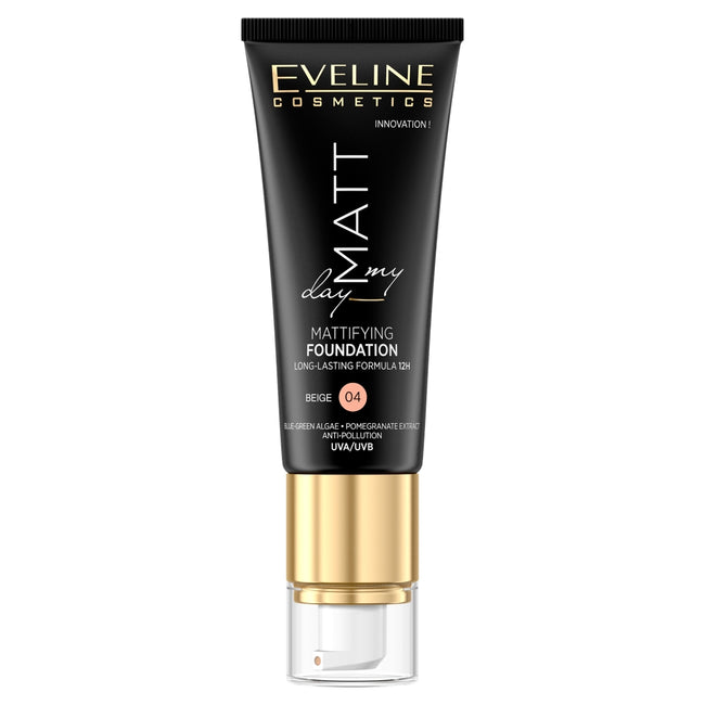 Eveline Cosmetics Matt My Day Mattifying Foundation matujący podkład do twarzy 04 Beige 40ml