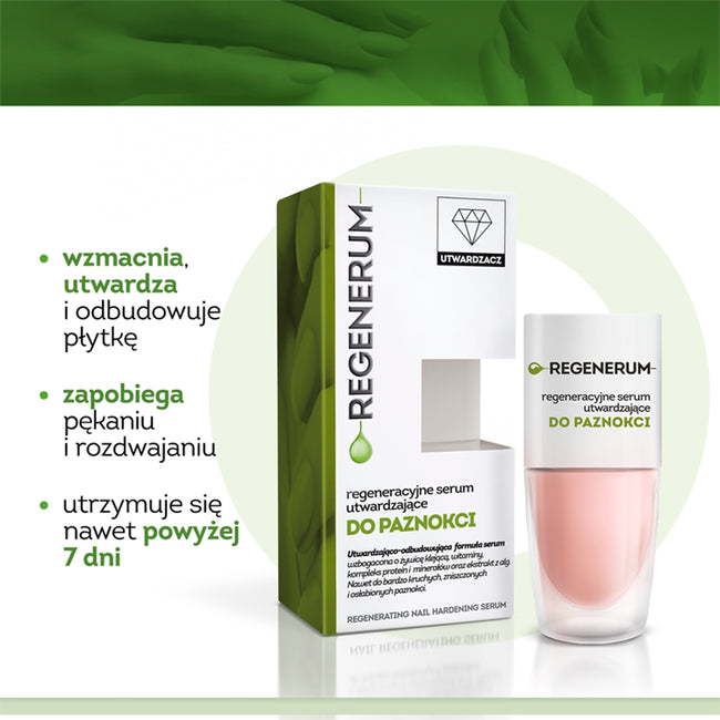 Regenerum Regeneracyjne serum utwardzające do paznokci 8ml