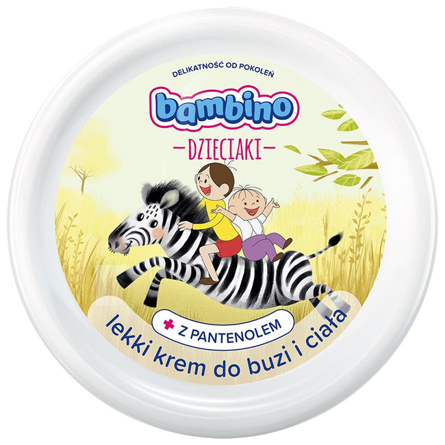 Bambino Dzieciaki lekki krem do buzi i ciała 250ml