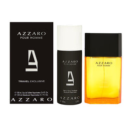 Azzaro Pour Homme zestaw travel exclusive woda toaletowa 100ml + dezodorant spray 150ml