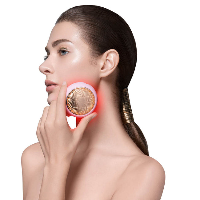 Foreo Ufo 2 urządzenie soniczne przyspieszające działanie maseczki Pearl Pink