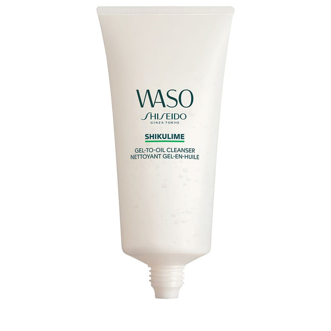 Shiseido Waso Shikulime Gel-to-Oil Cleanser hybrydowy żel do demakijażu i mycia twarzy 125ml