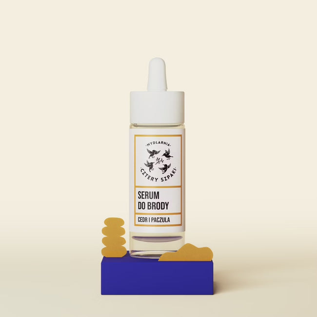 Mydlarnia Cztery Szpaki Serum do brody Cedr i Paczula 30ml