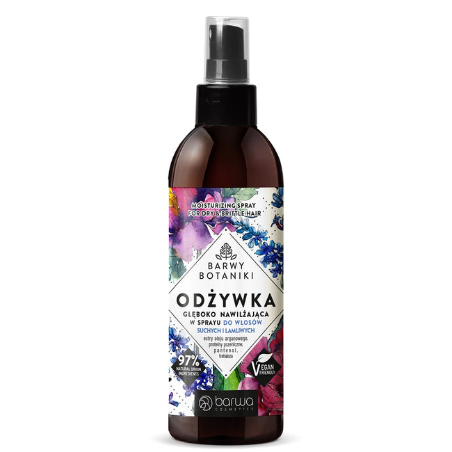 Barwa Barwy Botaniki odżywka głęboko nawilżająca w sprayu do włosów suchych i łamliwych 250ml