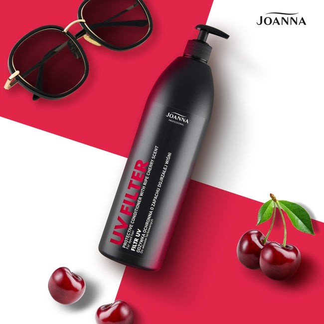 Joanna Professional Filtr UV odżywka ochronna o zapachu dojrzałej wiśni 1000g