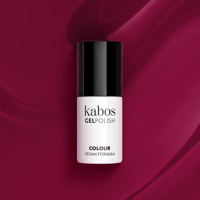 Kabos Gel Polish Colour lakier hybrydowy 022 Burgundy Beauty 5ml