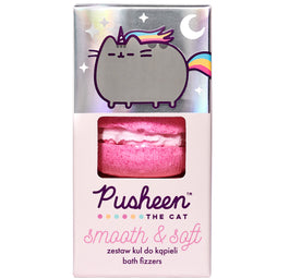 Pusheen Smooth & Soft Bath Fizzers kule do kąpieli 3x50g