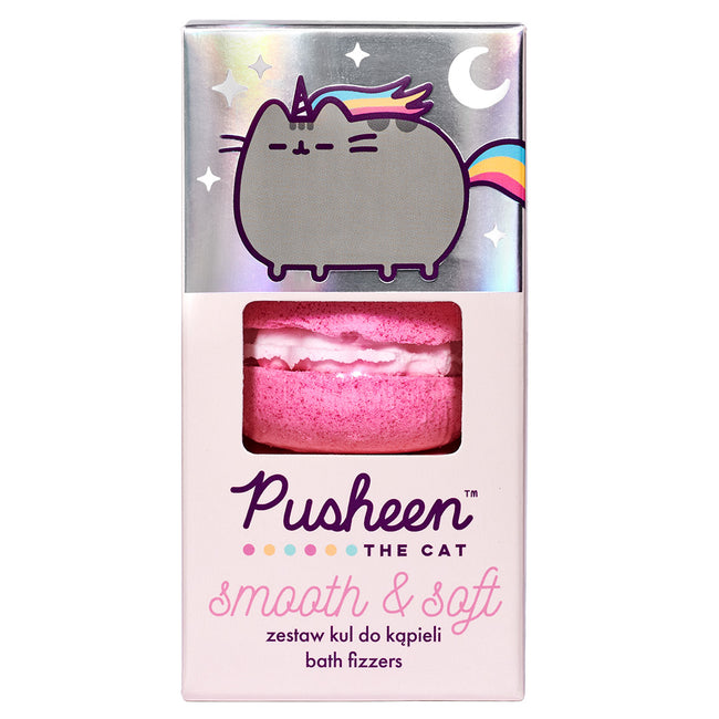 Pusheen Smooth & Soft Bath Fizzers kule do kąpieli 3x50g