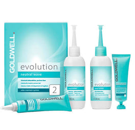 Goldwell Evolution Neutral Wave Typ 2 zestaw do ondulacji lotion bazowy 60ml + lotion aktywujący 100ml + utrwalacz 20ml + kuracja pośrednia 30ml