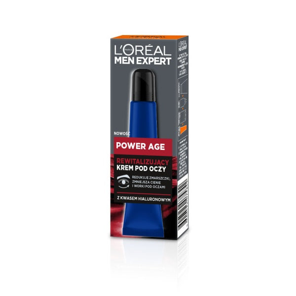 L'Oreal Paris Men Expert Power Age rewitalizujący krem pod oczy 15ml