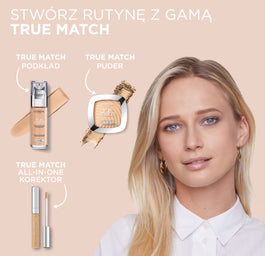 L'Oreal Paris True Match Foundation podkład do twarzy 2.C/R2 Rose Vanilla 30ml