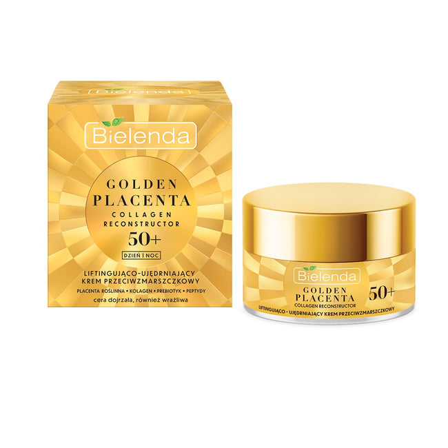 Bielenda Golden Placenta 50+ liftingująco-ujędrniający krem przeciwzmarszczkowy 50ml