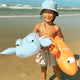 Sunnylife Sonny the Sea Creature dmuchany makaron do pływania dla dzieci Neon Orange 2szt,