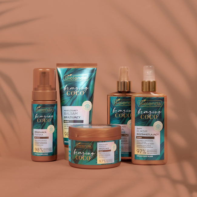Bielenda Bronzing Coco rozświetlający złoty eliksir do ciała 150ml