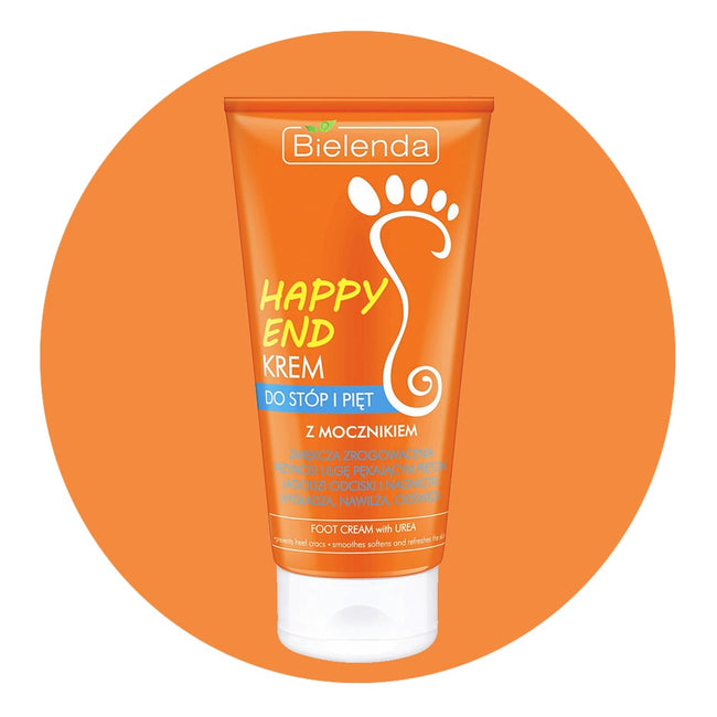 Bielenda Happy End krem do stóp i pięt z mocznikiem 125ml