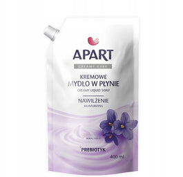 Apart Natural Creamy Care kremowe mydło w płynie refill Fiołek 400ml