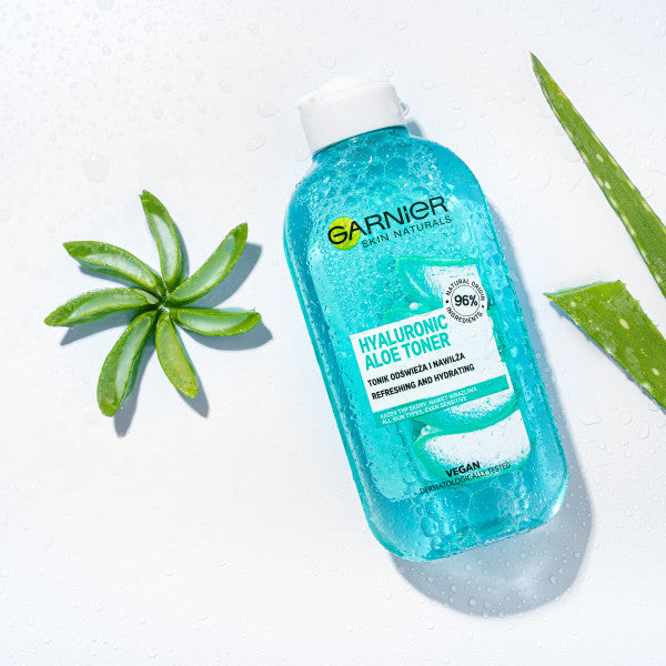 Garnier Hyaluronic Aloe Toner tonik nawilżający do każdego typu skóry 200ml