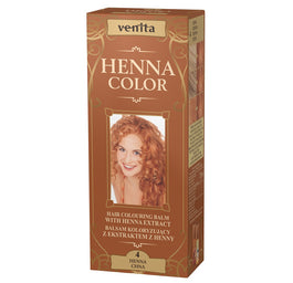 Venita Henna Color balsam koloryzujący z ekstraktem z henny 4 Chna 75ml